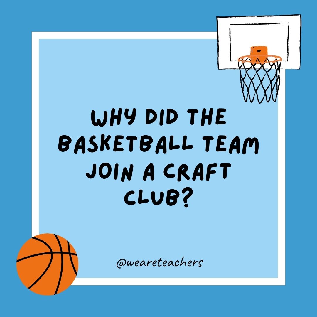 basketball jokes basketball jokes example