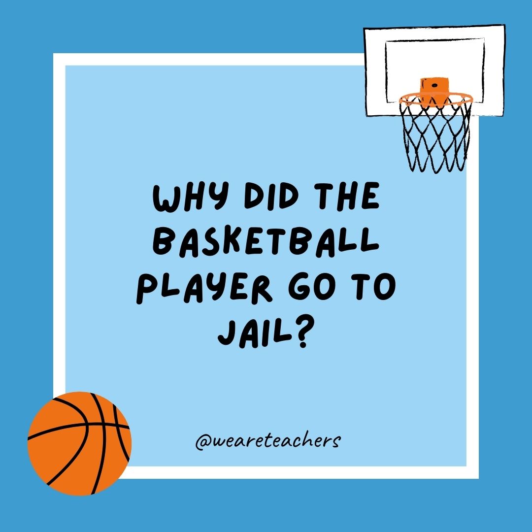 basketball jokes basketball jokes example