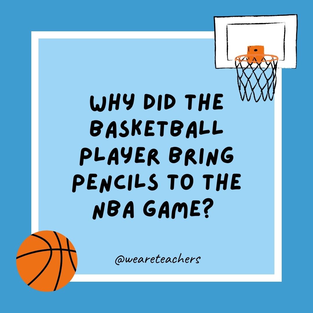 basketball jokes basketball jokes example