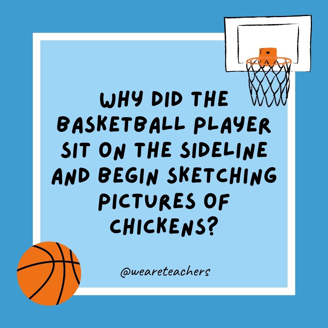 basketball jokes basketball jokes example