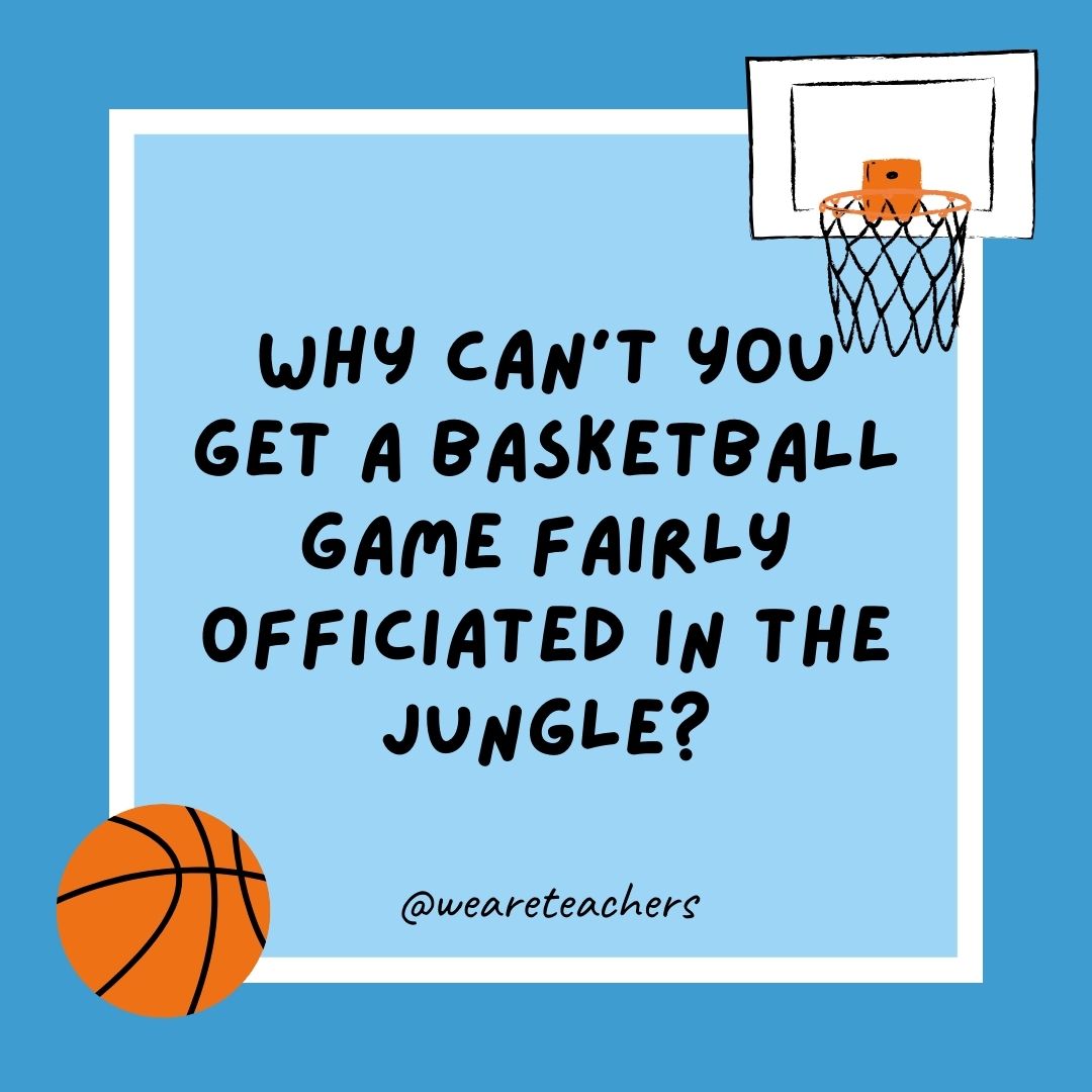 basketball jokes basketball jokes example