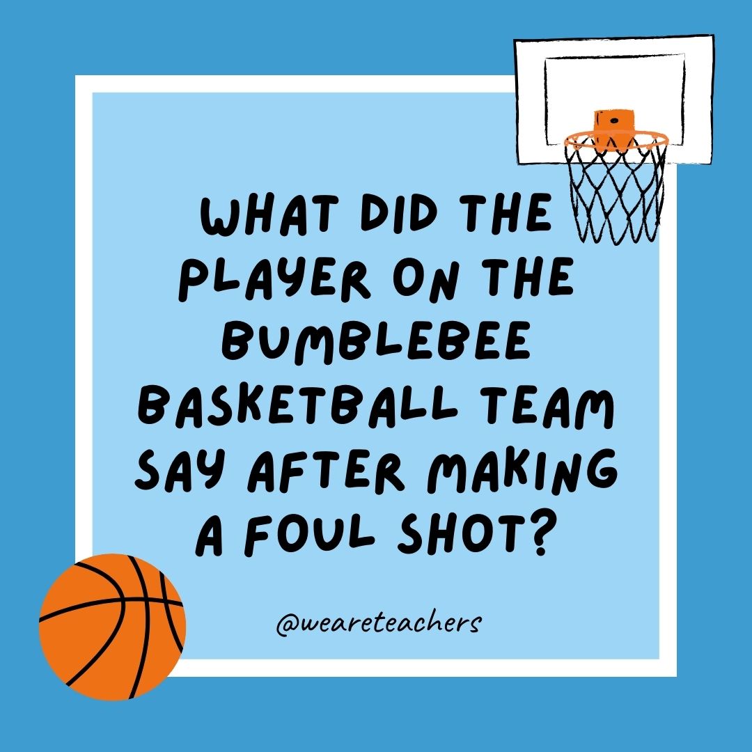 basketball jokes basketball jokes example