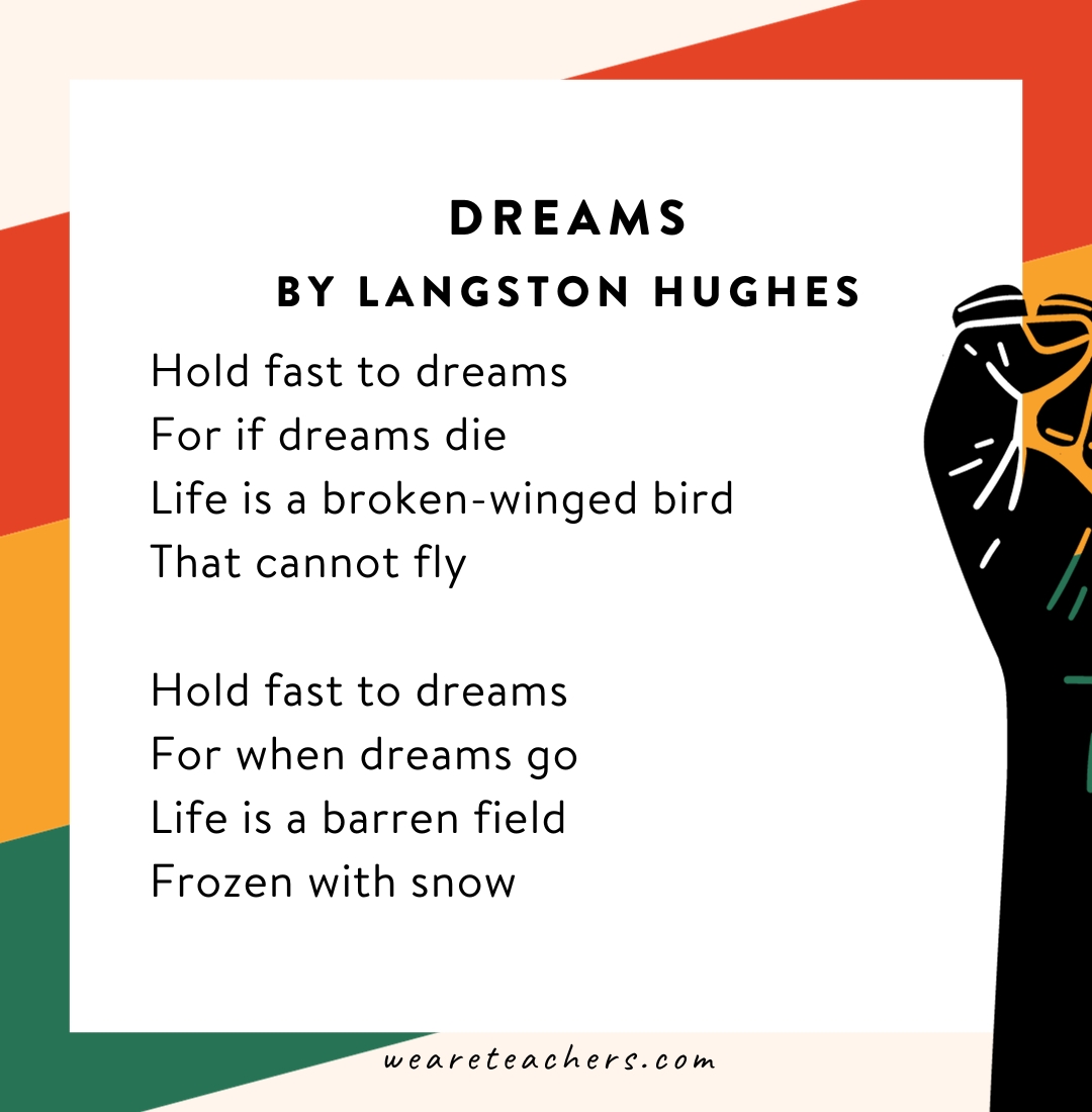 Black-History-Month-Poems-4_v2 Black History Month poems: Dreams by Langston Hughes