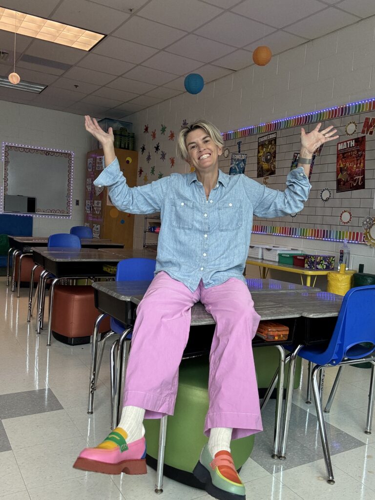 Sitting in Classroom 2 Jere Chang classroom