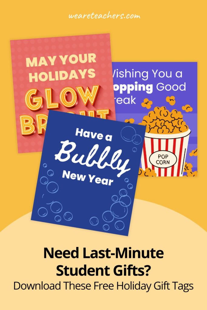 Holiday Gift Tags From Teachers Pinterest Pin colorful printable holiday gift tags from teachers examples